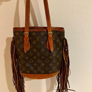 Louis Vuitton Brown Monogram Shoulder Bag